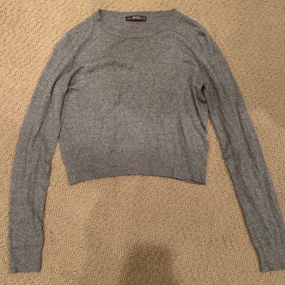 Cropped Thin Sweater